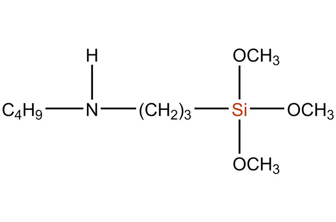N-(3-(Trimethoxysilyl)propyl)butylamin